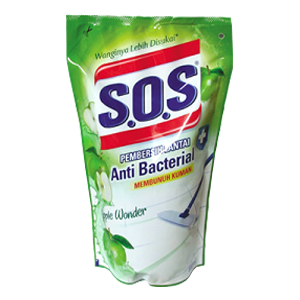 SOS PEMBERSIH LANTAI REFILL APPLE PCH 725/700mL