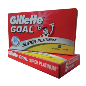 GILLETTE BLADES GOAL 5'S RED BOX